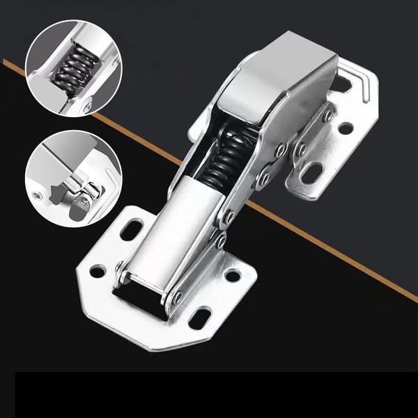 Hole-Free and Slot-Free Hinge (1 pair)