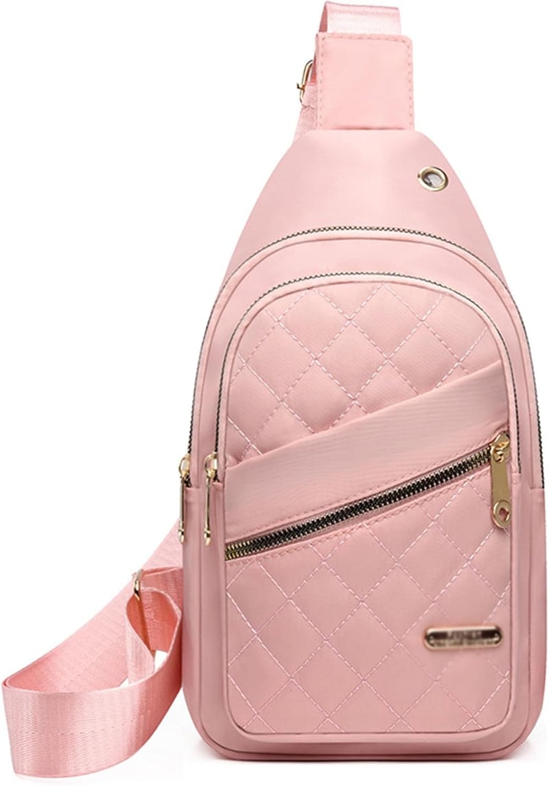 🎀Quilted waist bag-versatile large capacity crossbody bag, casual solid color