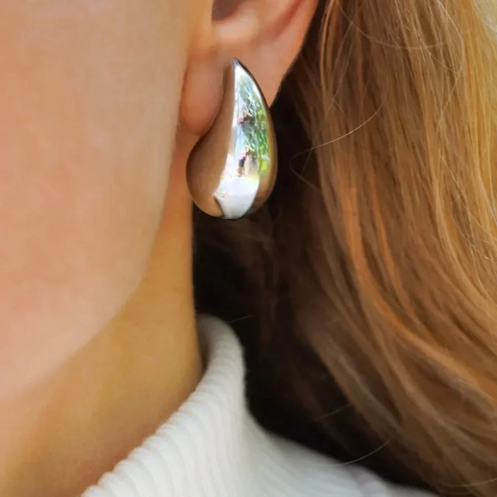 Viral Bottega Teardrop Earrings