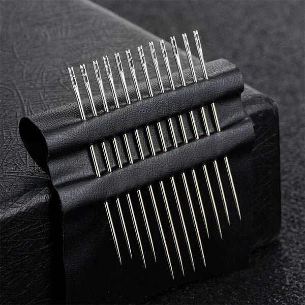 Self-threading Needles