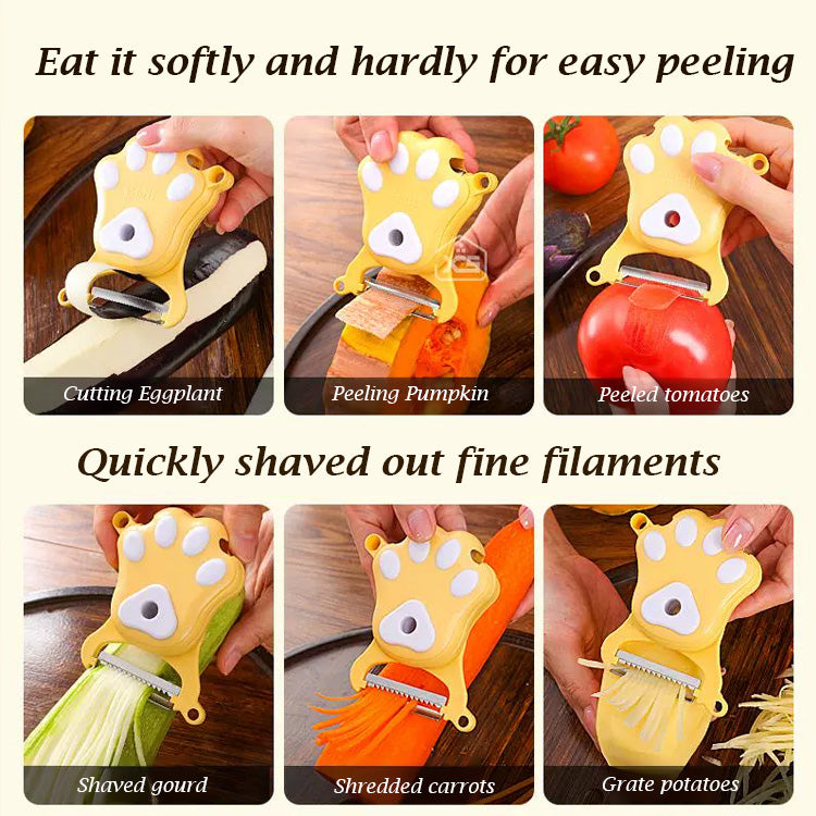Cat's Paw 3-in-1 Peeler Grater