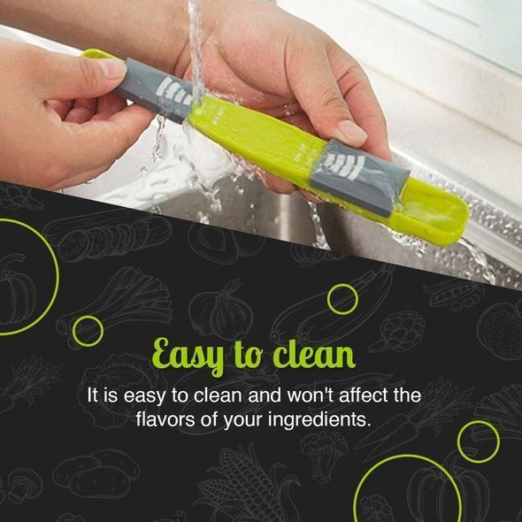 DOUBLE-END ADJUSTABLE MEASURING SPOON
