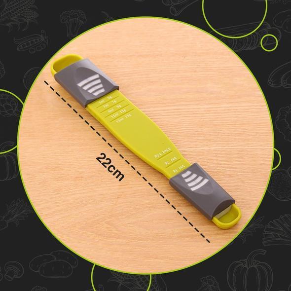 DOUBLE-END ADJUSTABLE MEASURING SPOON
