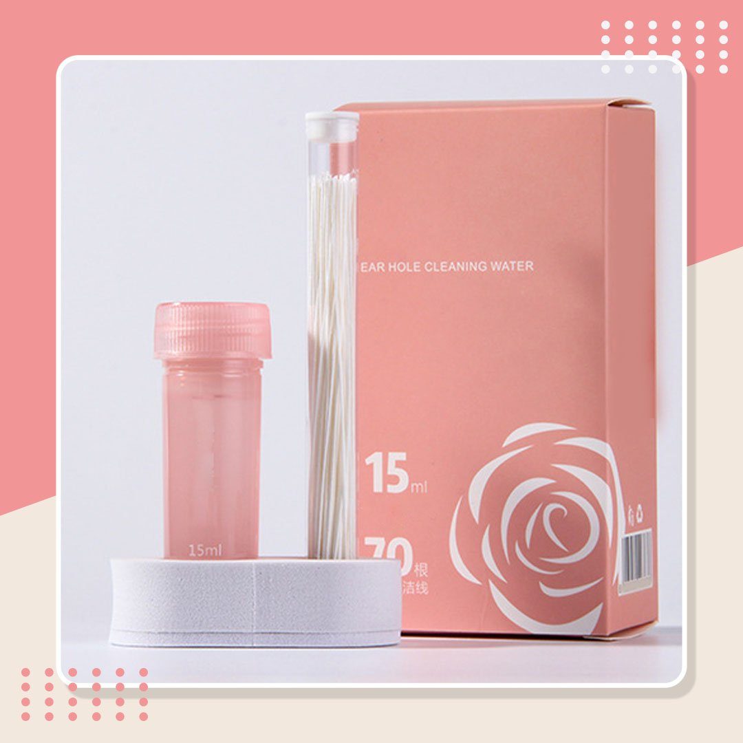 Herbal Pierced Ear Cleansing Set