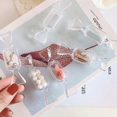 Transparent Candy Shape Jewelry Box(10 PCS )