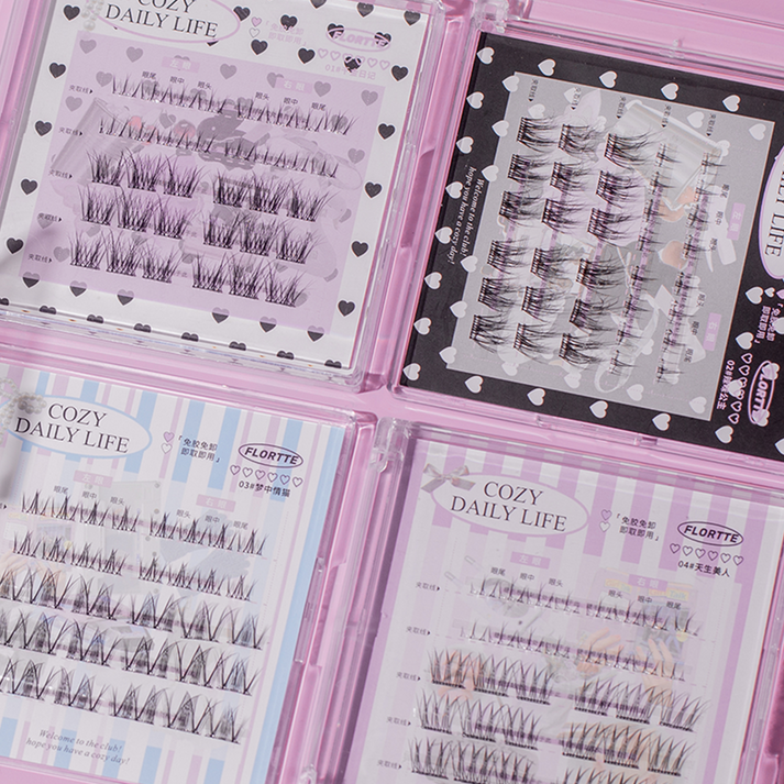【NEW】Segmented Self-Adhesive Glue-Free False Eyelash