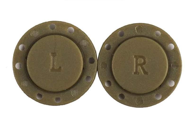 High-Grade Invisible Plastic Magnet Button 4PCS