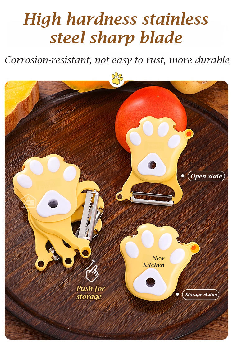 Cat's Paw 3-in-1 Peeler Grater