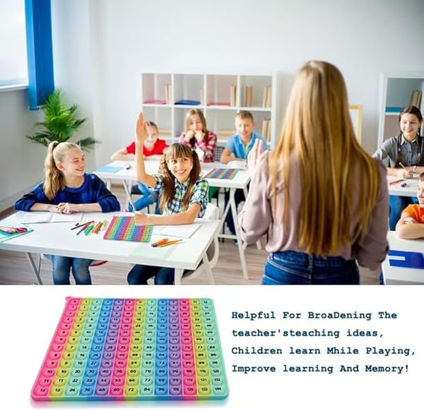 π―12x12 Multiplication Table Board Game β Portable Math Practice and Learning Toy for Kids