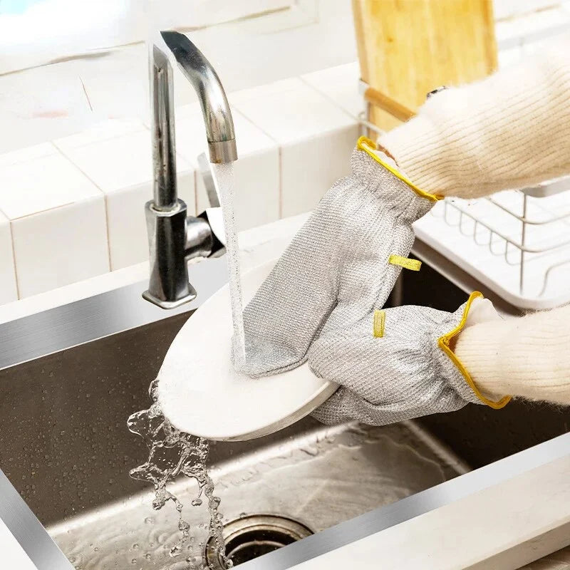 Wire Dishwashing Gloves(Reusable 10,000 times)