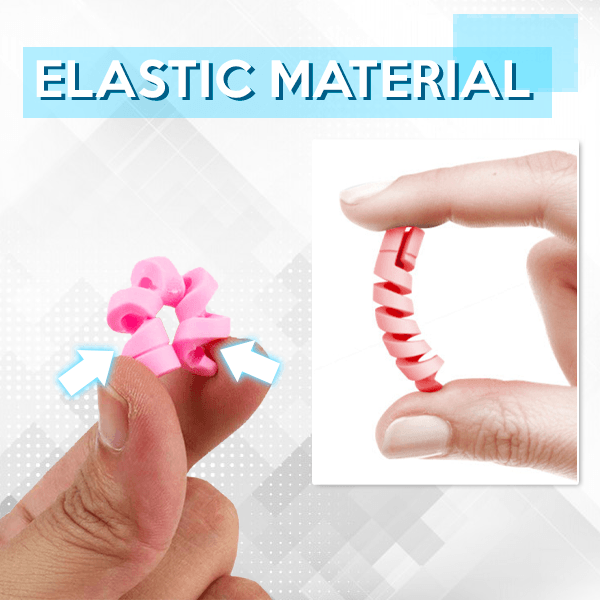 Bendable Spiral Cable Saver (10 PCS)