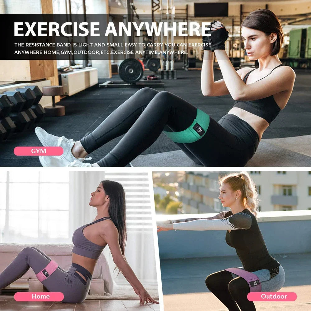 Yoga Resistance Booty Band Home Workout