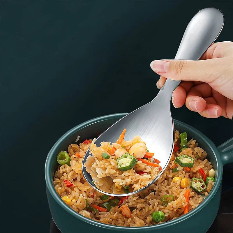 Thickened Stainless Steel Non-stick Rice Spoon