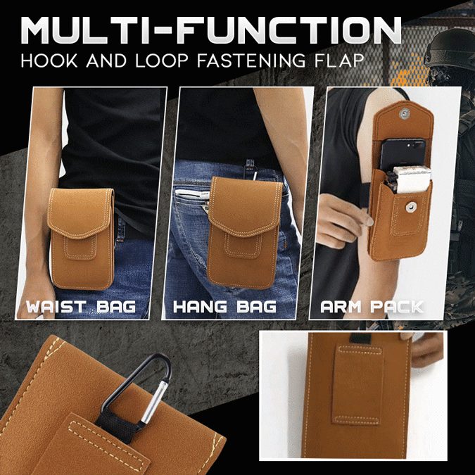 VERTICAL WATERPROOF WAIST BAG