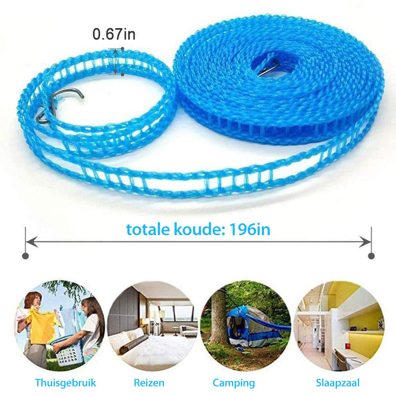 🔥Windproof Non-Slip Clothesline