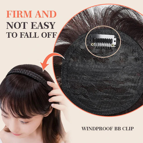 Stylish Braid Headband Bangs