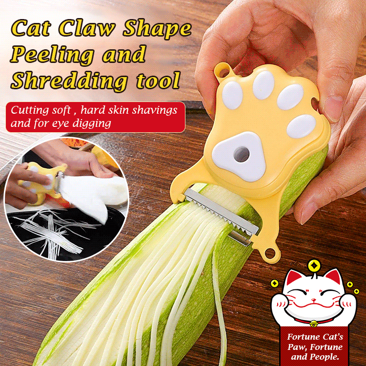 Cat's Paw 3-in-1 Peeler Grater