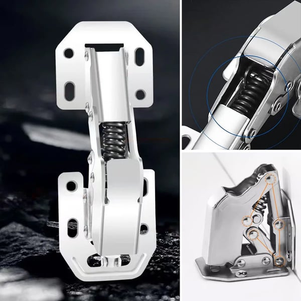 Hole-Free and Slot-Free Hinge (1 pair)