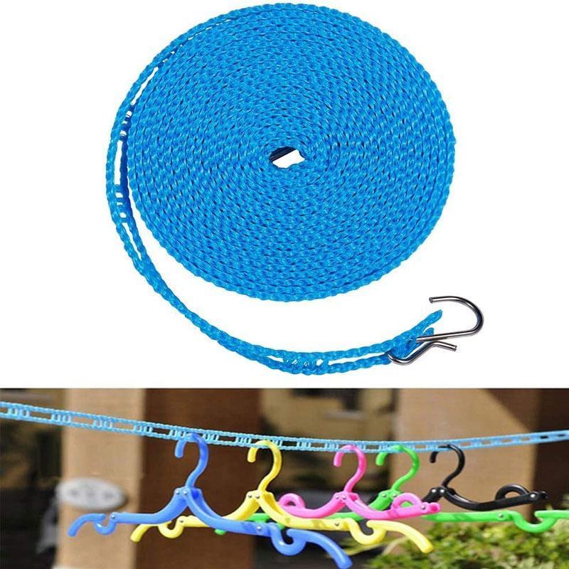 🔥Windproof Non-Slip Clothesline