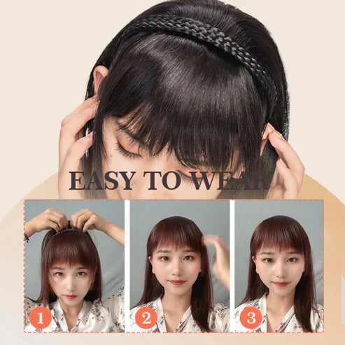 Stylish Braid Headband Bangs