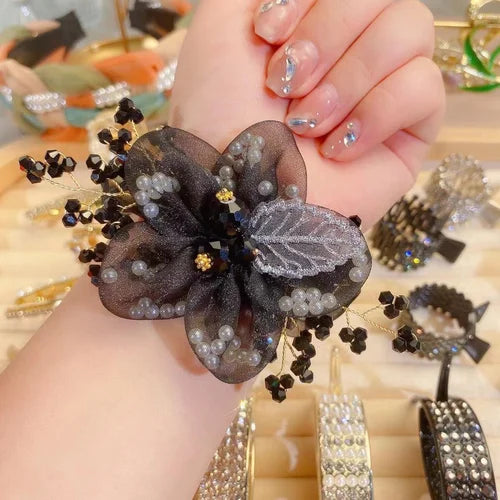 Camellia Elastic Hair Bands