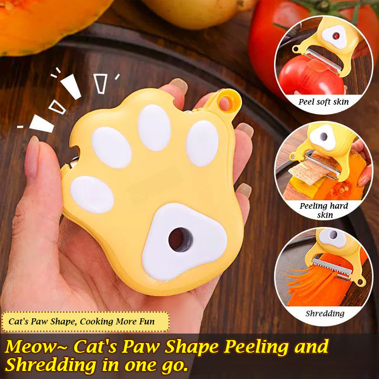 Cat's Paw 3-in-1 Peeler Grater