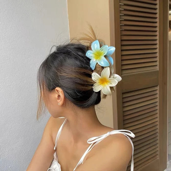 2023 Latest Design 3D Flower Hair Claw Clips