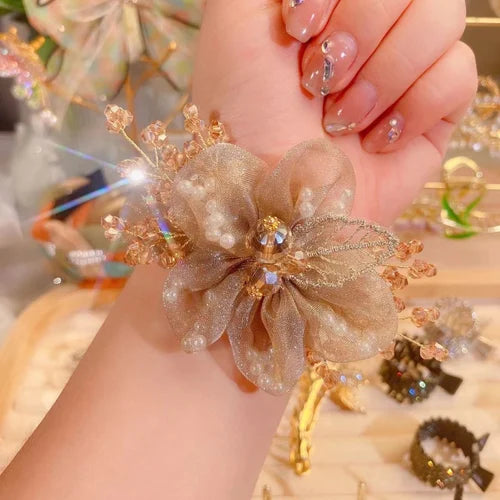 Camellia Elastic Hair Bands