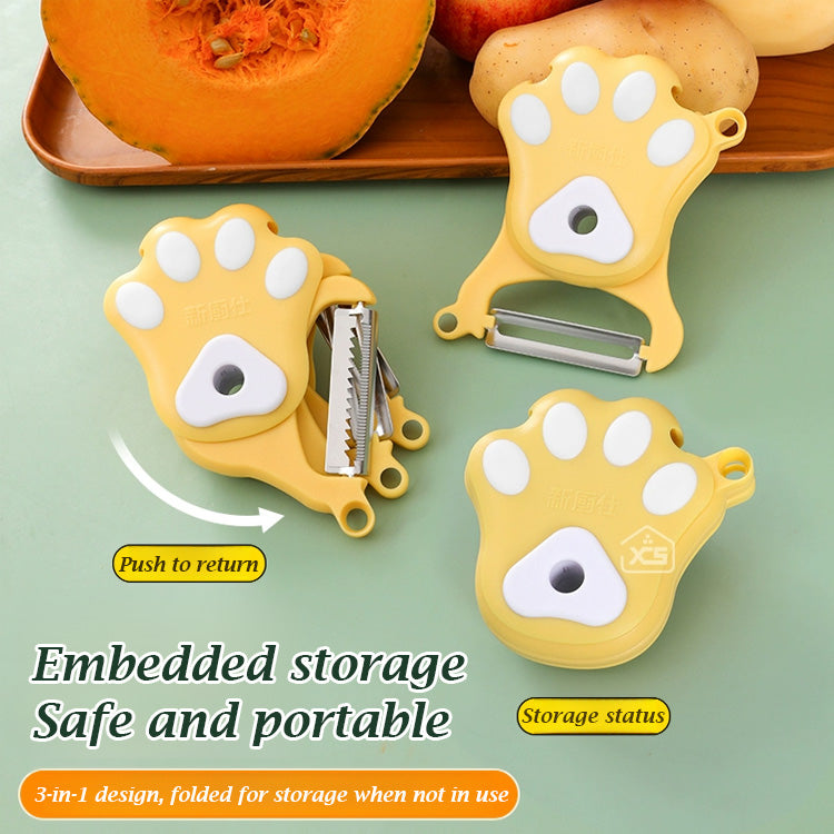 Cat's Paw 3-in-1 Peeler Grater