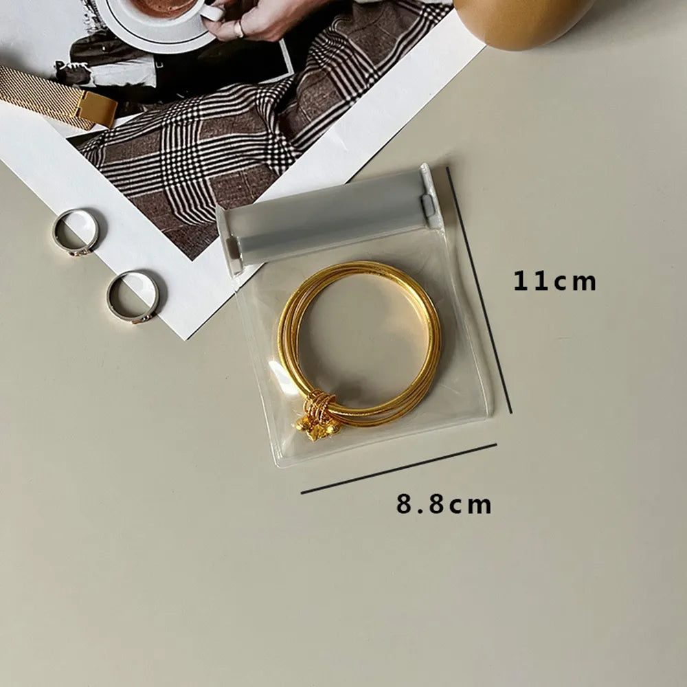 Pink Minimalist Jewelry Storage Bags