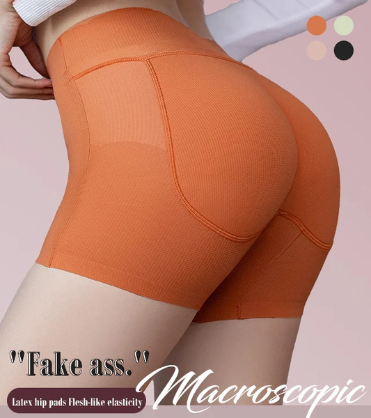 🎁[Women’s Gift]Latex False Buttocks Square Angle Underwear