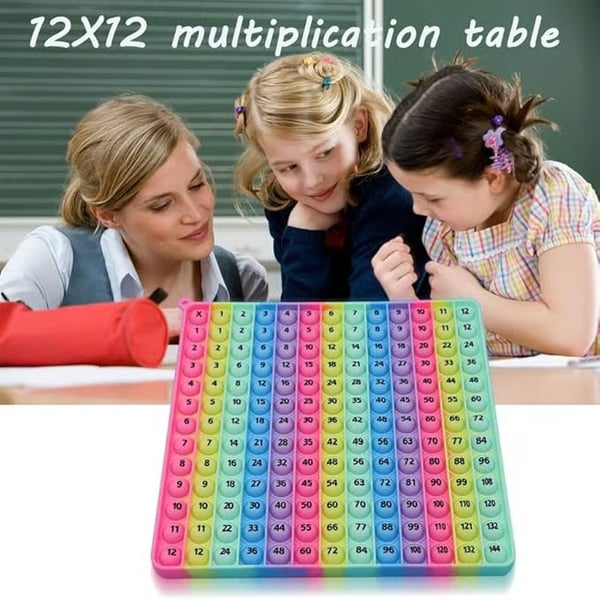 π―12x12 Multiplication Table Board Game β Portable Math Practice and Learning Toy for Kids