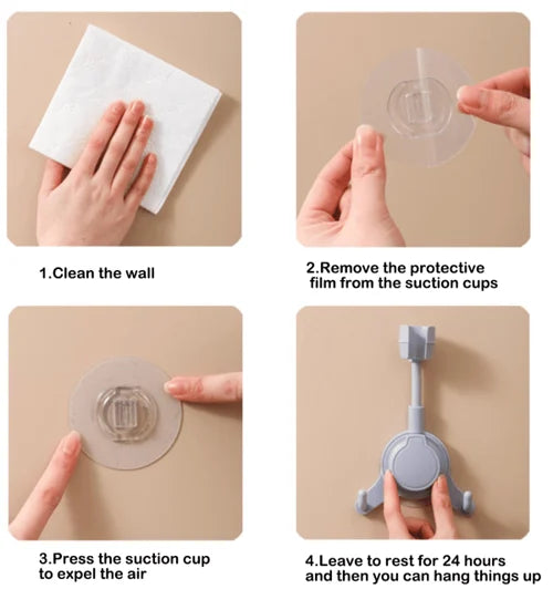 Shower Rack With Hooks