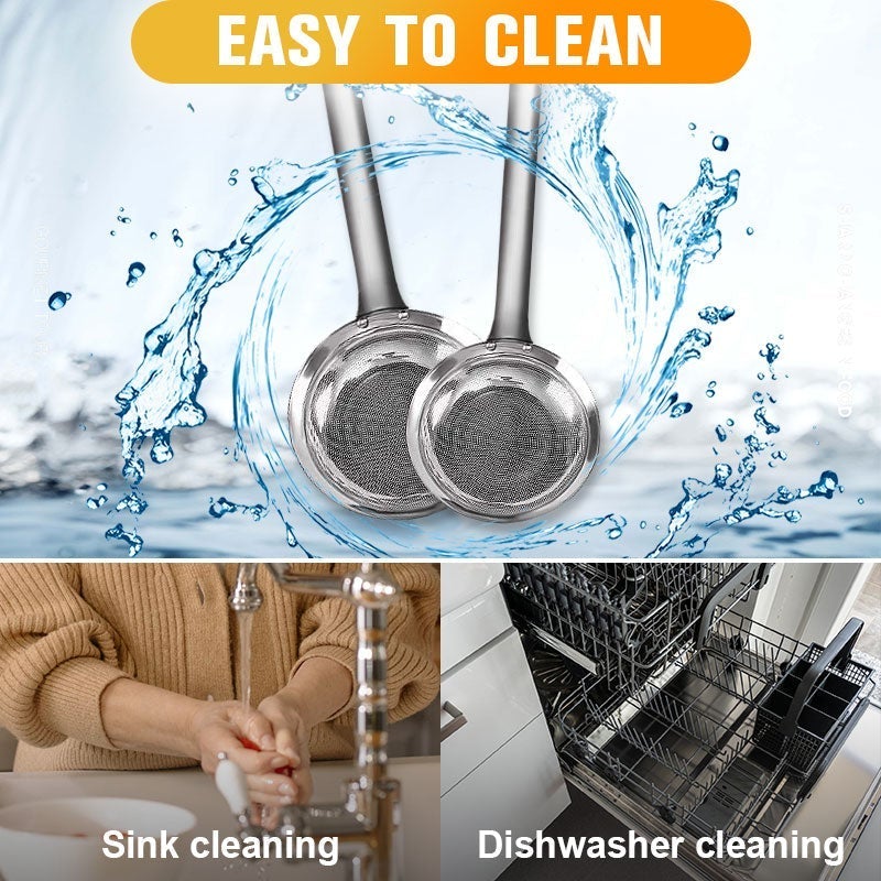 Stainless Steel Oil Colander Spoon