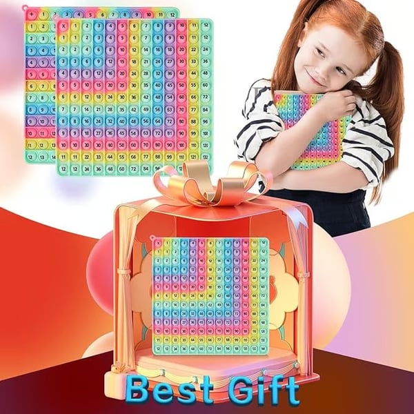 π―12x12 Multiplication Table Board Game β Portable Math Practice and Learning Toy for Kids