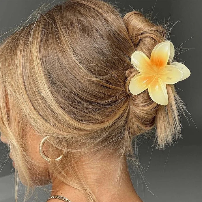2023 Latest Design 3D Flower Hair Claw Clips