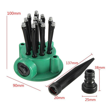 360-degree Garden Automatic Multi-head Sprinkler