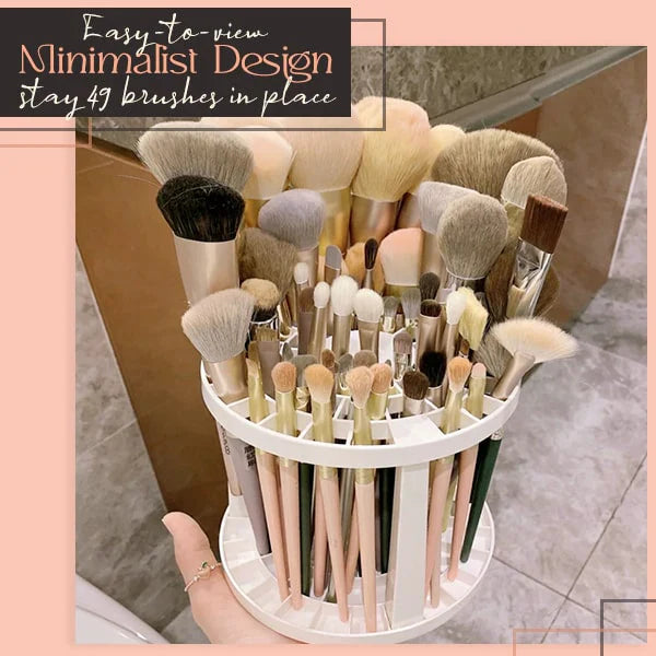 49-slot Makeup Brush Organizer Storage Rack