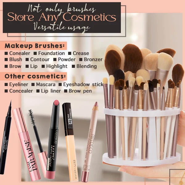 49-slot Makeup Brush Organizer Storage Rack
