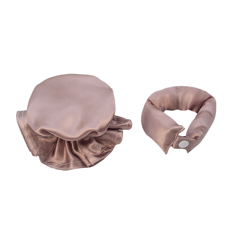 Satin Hair Rollers for Heatless Curls Overnight