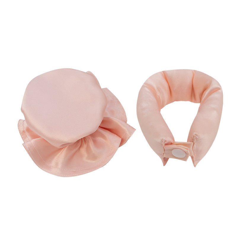 Satin Hair Rollers for Heatless Curls Overnight