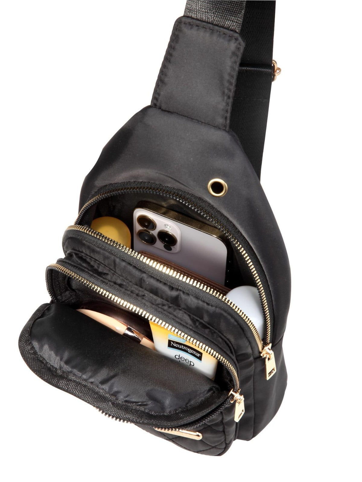 🎀Quilted waist bag-versatile large capacity crossbody bag, casual solid color