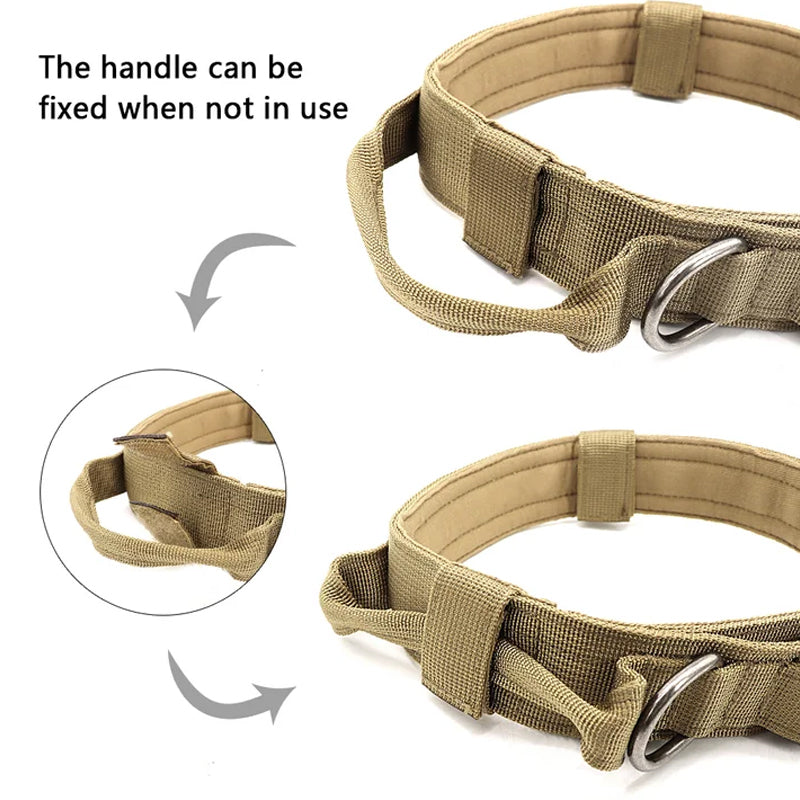 Tactical Dog Collar With Handle