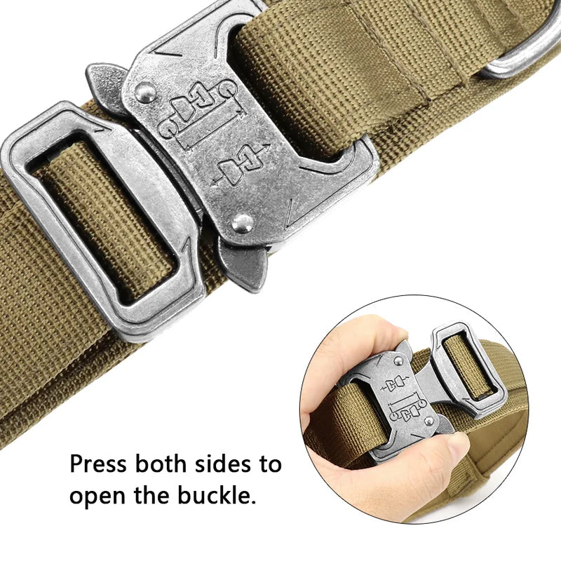 Tactical Dog Collar With Handle