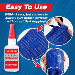 Universal Waterproof Super Glue
