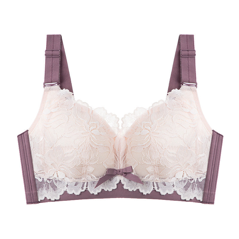 The Most Beautiful Lace Bra For Refreshing & Slimming, Wireless Design Also Offers Excellent Support