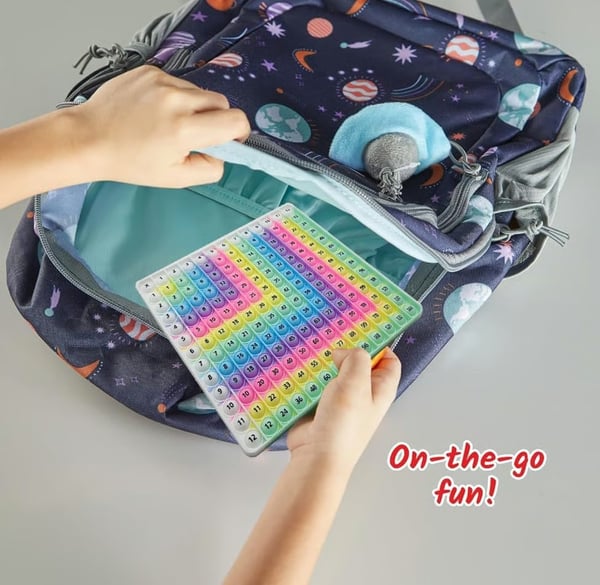 π―12x12 Multiplication Table Board Game β Portable Math Practice and Learning Toy for Kids