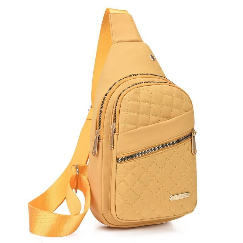 🎀Quilted waist bag-versatile large capacity crossbody bag, casual solid color