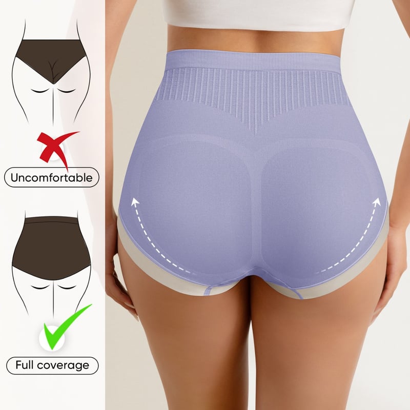 🔥Women's High Waist Seamless Panties , Casual Comfy Breathable(3-pack)