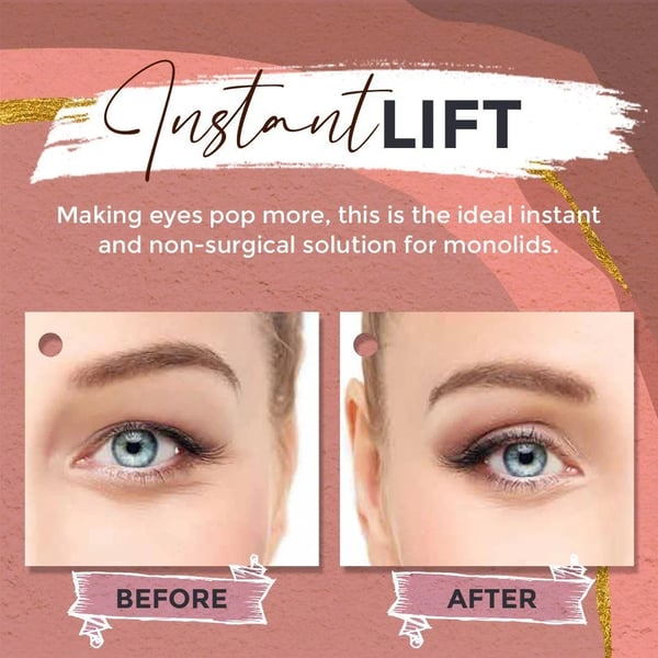 ❤GLUE-FREE INVISIBLE DOUBLE EYELID STICKER